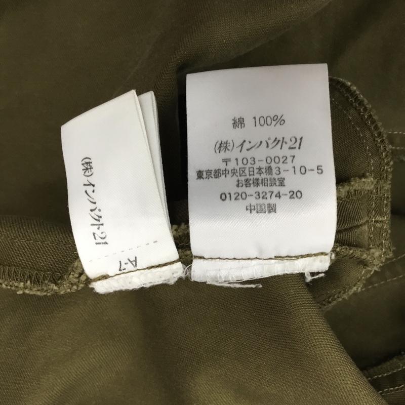 ラルフローレン RALPHLAUREN スカート ひざ丈スカート 無地 カーキ / カーキ / レディース USED 古着 中古 10110639