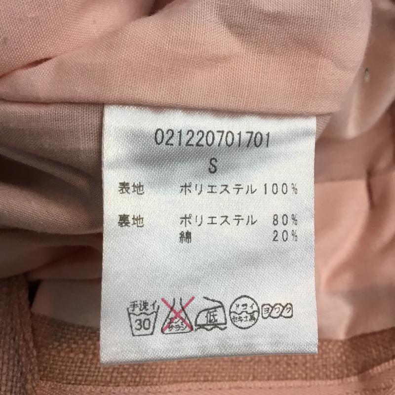 ダズリン dazzlin パンツ ショートパンツ S 無地 桃 / ピンク / レディース USED 古着 中古 10045321
