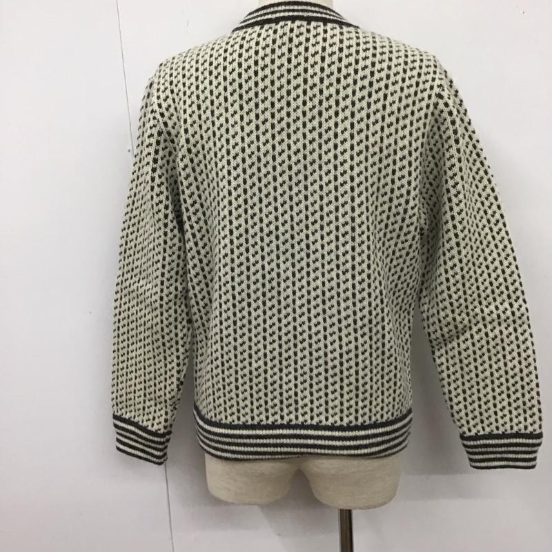 エルエルビーン L.L.Bean ニット、セーター 長袖 S 白 / ホワイト / X 灰 / グレー / メンズ USED 古着 中古 10111728