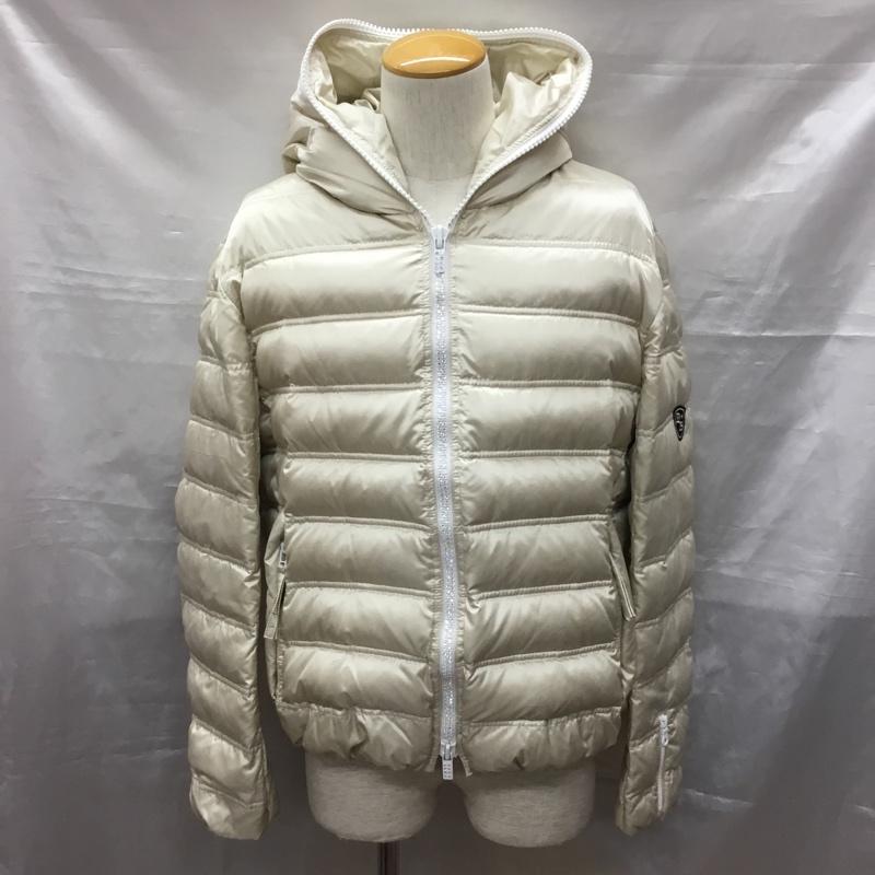 ダルタンボナパルト Dartin Bonaparto ジャケット、上着 ダウンジャケット DB15AW-46001-LGDJ フード タグ付き 無地 ベージュ / ベージュ / メンズ USED 古着 中古 10118930