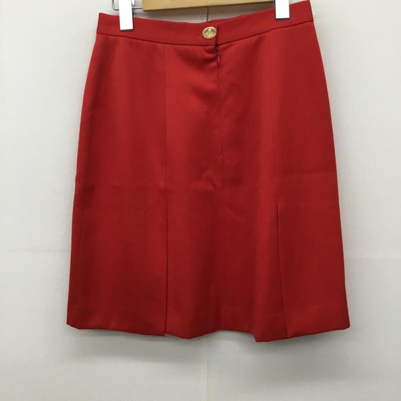 ヴィヴィアン ウエストウッド レッドレーベル Vivienne Westwood red label スカート ミニスカート 42 無地 赤 / レッド / レディース USED 古着 中古 10137611