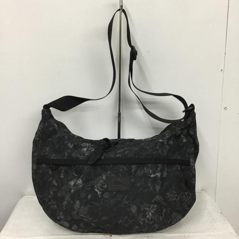 グレゴリー GREGORY ショルダーバッグ ショルダーバッグ ラウンドショルダー 総柄 黒 / ブラック / メンズ USED 古着 中古 10124184