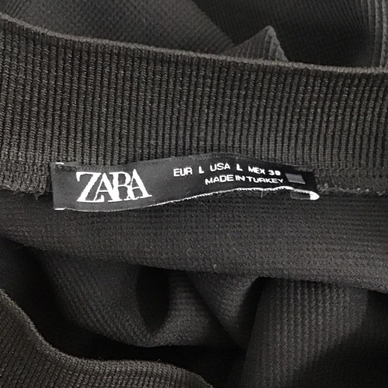 ザラ ZARA ワンピース ロングスカート 長袖ロングワンピース チェックワンピース シャツワンピース L チェック マルチカラー / マルチカラー / レディース USED 古着 中古 10111157