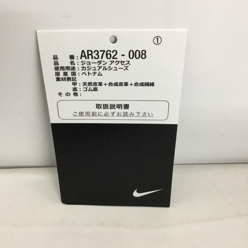 ナイキ NIKE スニーカー スニーカー AR3762-008 JORDAN ACCESS 29cm 29.0cm ロゴ、文字 黒 / ブラック / X 白 / ホワイト / X 橙 / オレンジ / メンズ USED 古着 中古 10129093