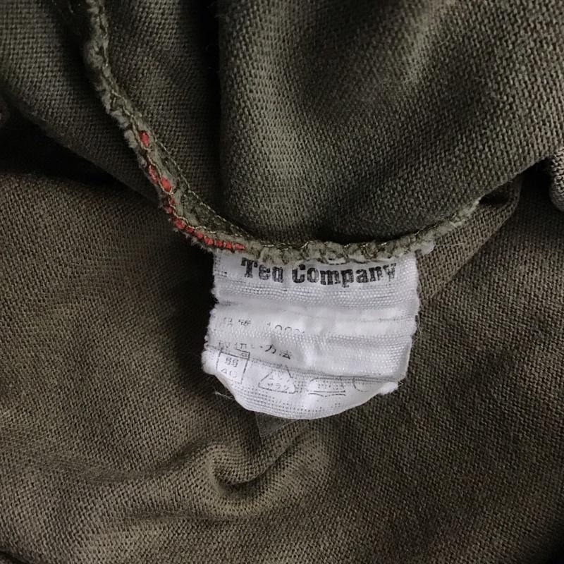 テッドマン TEDMAN Tシャツ 半袖 半袖カットソー プリントTシャツ クルーネックカットソー 38 プリント カーキ / カーキ / メンズ USED 古着 中古 10128066