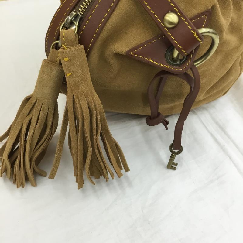 トプカピ TOPKAPI ハンドバッグ ハンドバッグ 無地 ベージュ / ベージュ / X 茶 / ブラウン / レディース USED 古着 中古 10129679