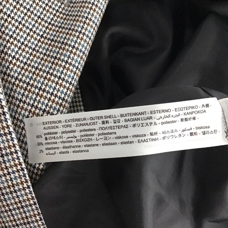 ザラ ZARA ジャケット、上着 ジャケット、ブレザー カジュアルジャケット アウター カラージャケット M チェック マルチカラー / マルチカラー / レディース USED 古着 中古 10135257