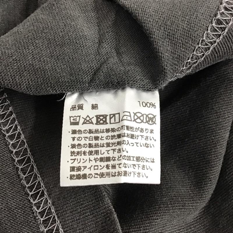 エム M Tシャツ 半袖 XL プリント X ロゴ、文字 チャコールグレー / チャコールグレー / メンズ USED 古着 中古 10138213