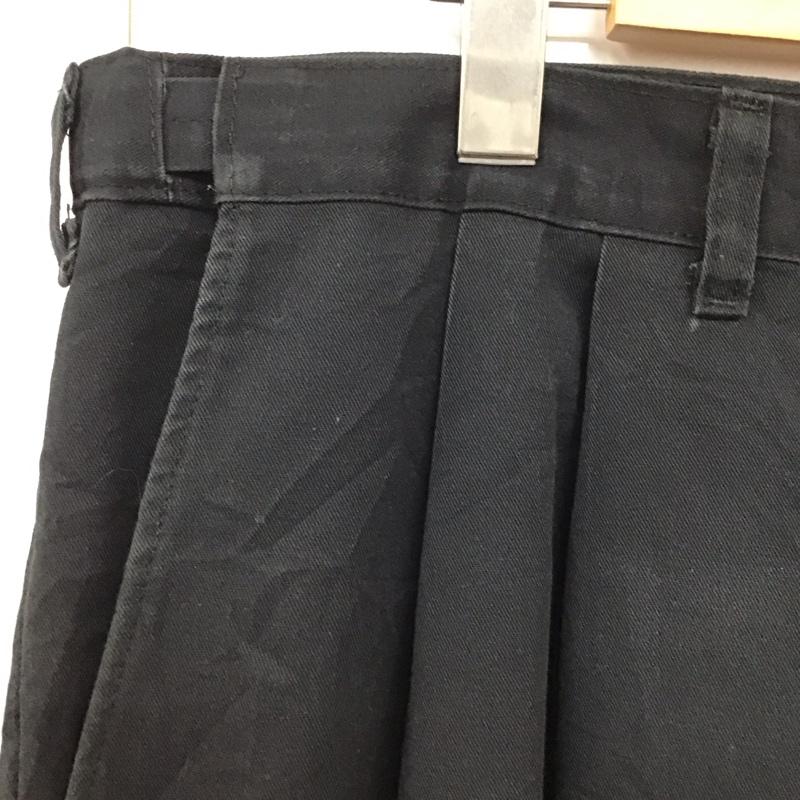 ディッキーズ Dickies パンツ ワークパンツ、ペインターパンツ ワークパンツ ワイドパンツ カジュアルパンツ 40 無地 黒 / ブラック / メンズ USED 古着 中古 10130324