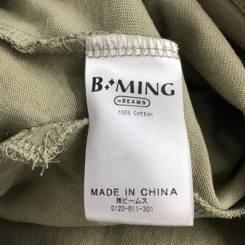 ビーミング バイ ビームス B:MING by BEAMS パーカー 長袖 長袖パーカー フロントボタン アウター S 無地 カーキ / カーキ / メンズ USED 古着 中古 10144613