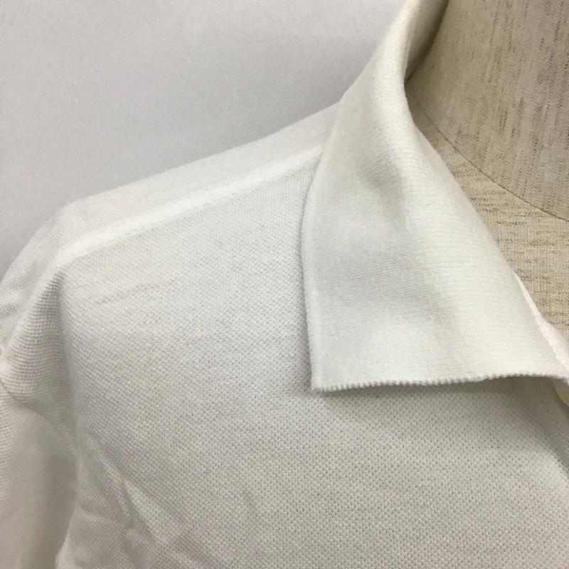 ラコステ LACOSTE ポロシャツ 半袖 LMC-783106216 ワニ 80年代 4 ワンポイント 白 / ホワイト / メンズ USED 古着 中古 10107643