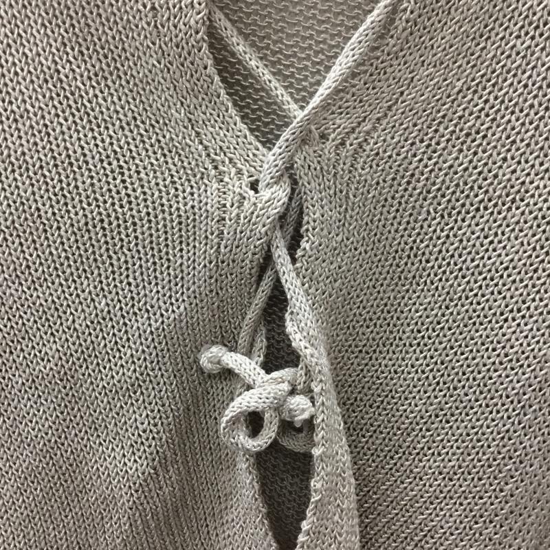 ザラ ZARA ニット、セーター 長袖 M 無地 ベージュ / ベージュ / レディース USED 古着 中古 10121995