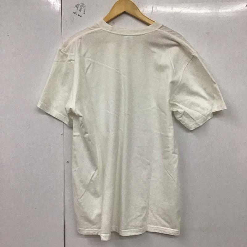シュプリーム Supreme Tシャツ 半袖 21AW ShrekTee シュレックロゴプリントTシャツ L ロゴ、文字 白 / ホワイト / メンズ USED 古着 中古 10129622