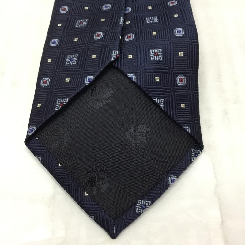 ブルックスブラザーズ BROOKS BROTHERS ネクタイ ネクタイ シルク USA製 総柄 紺 / ネイビー / メンズ USED 古着 中古 10113618