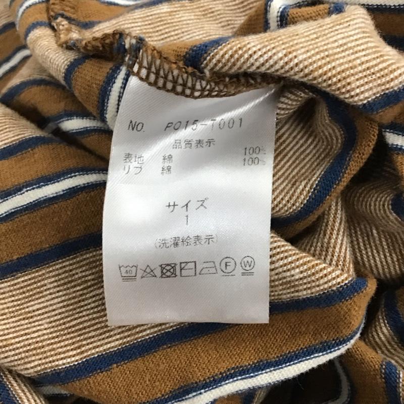 ポートバイアーク PORT BY ARK カットソー 長袖 po15-t001 BorderLongSleeve 長袖カットソー 1 ボーダー柄 マルチカラー / マルチカラー / メンズ USED 古着 中古 10132272