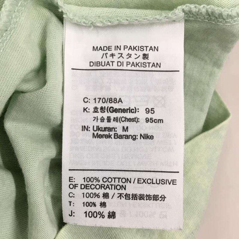 ナイキ NIKE Tシャツ 半袖 cj4572-321 JDIウォッシュトップ 半袖 スポーツウェア M ロゴ、文字 緑 / グリーン / メンズ USED 古着 中古 10116848
