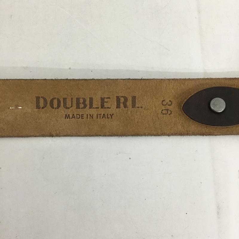 ダブルアールエル RRL ベルト・バックル ベルト スタッズ レザー ロゴ、文字 茶 / ブラウン / メンズ USED 古着 中古 10128811