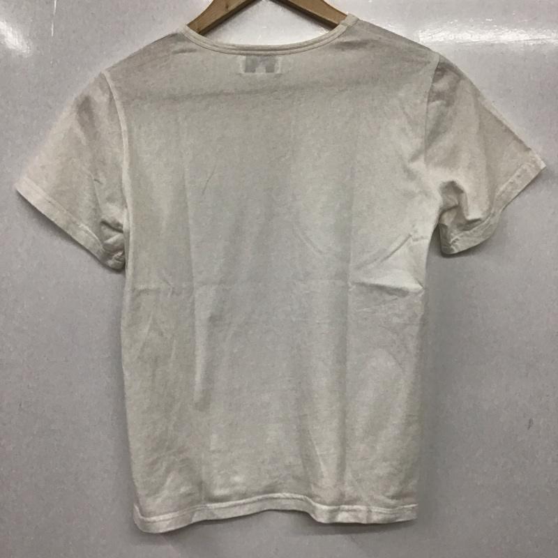 アニエス・ベー agnes b. Tシャツ 半袖 OF320051 クルーネック 4 ロゴ、文字 白 / ホワイト / レディース USED 古着 中古 10138970
