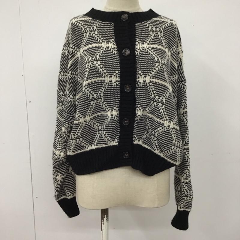 アースミュージックアンドエコロジー earth music&ecology カーディガン 長袖 FREE マルチカラー / マルチカラー / レディース USED 古着 中古 10109100