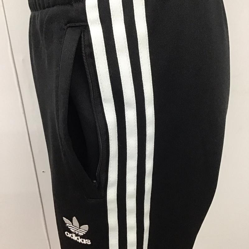 アディダス adidas ボトムス ボトムス cw1275 アディカラークラシックスSSTトラックパンツ ジャージ カジュアルパンツ S ロゴ、文字 黒 / ブラック / メンズ USED 古着 中古 10109765