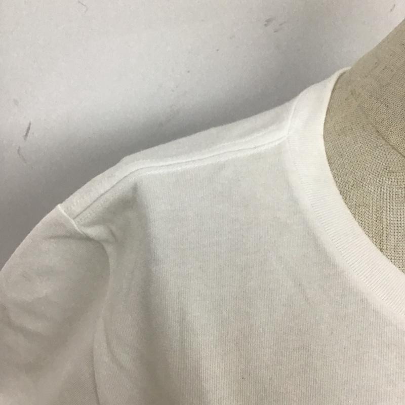 ザノースフェイス THE NORTH FACE Tシャツ 半袖 L ロゴ、文字 X プリント 白 / ホワイト / レディース USED 古着 中古 10105881