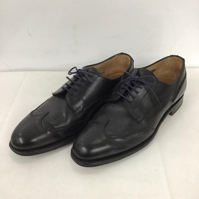 ポールスミス Paul Smith 革靴 革靴 ビジネスシューズ レザー イングランド製 無地 黒 / ブラック / メンズ USED 古着 中古 10122830