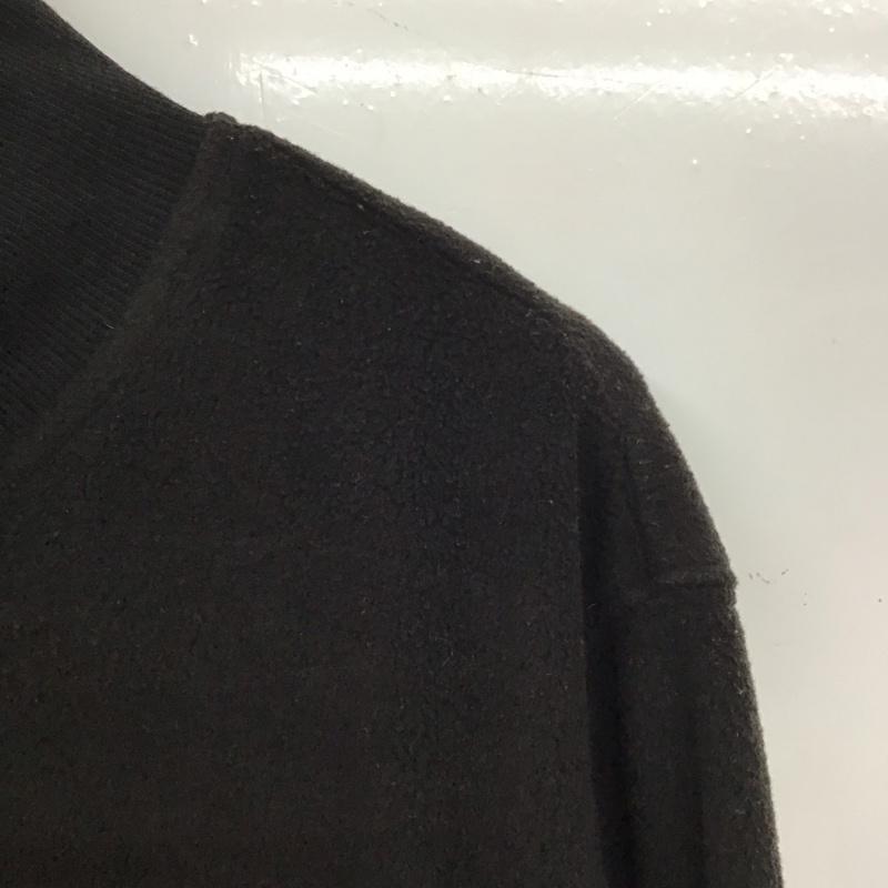 グラミチ GRAMICCI ワンピース ロングスカート gljk2-f1085 GRAMICCI×FREAK’SSTORE ニットフリースタートルネックワンピース FREE ロゴ、文字 黒 / ブラック / レディース USED 古着 中古 10134194