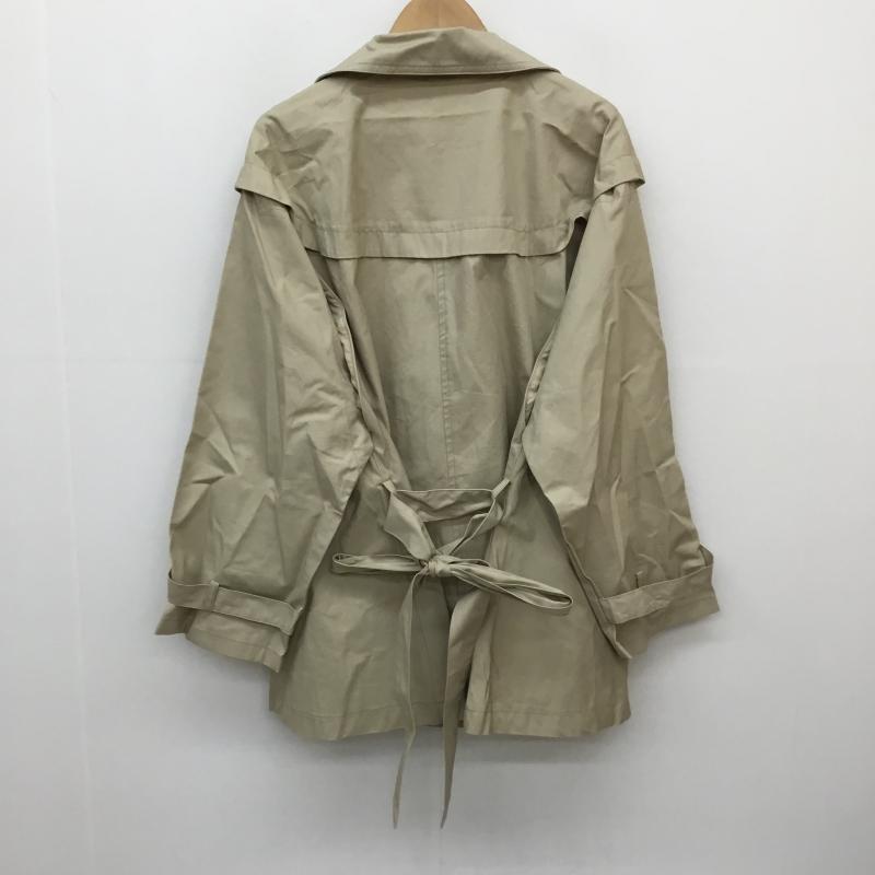 ミスティック mystic コート トレンチコート 2 無地 ベージュ / ベージュ / レディース USED 古着 中古 10137456