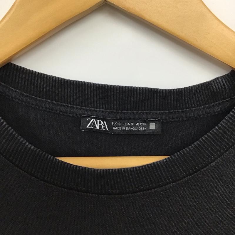 ザラ ZARA ワンピース ロングスカート S 無地 黒 / ブラック / レディース USED 古着 中古 10137445