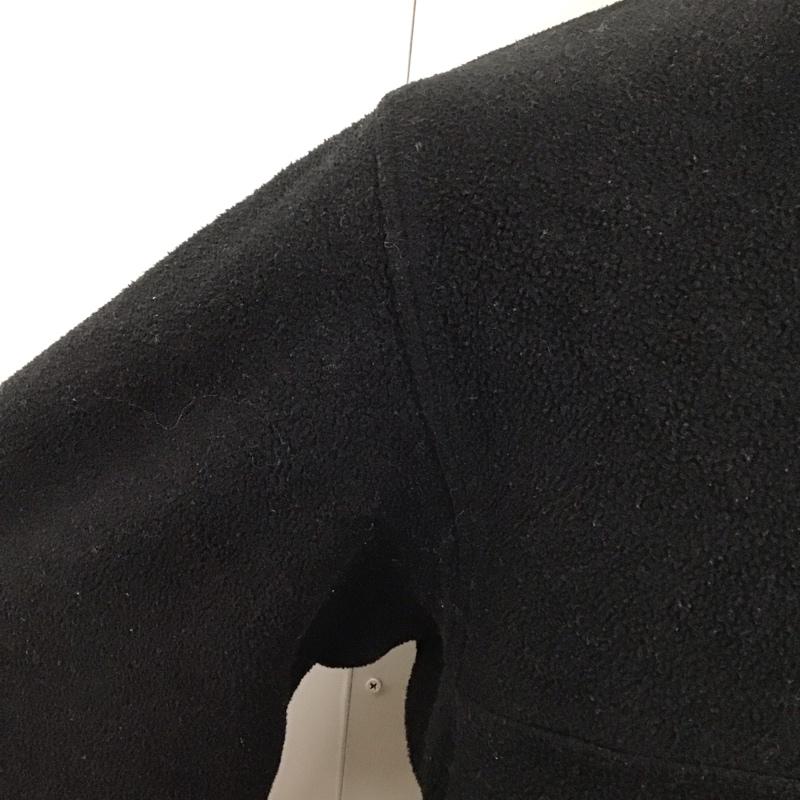 パタゴニア patagonia カットソー 長袖 25455FA15 シンチラスナップT フリースプルオーバー 長袖カットソー L ロゴ、文字 黒 / ブラック /  レディース USED 古着 中古 10110351