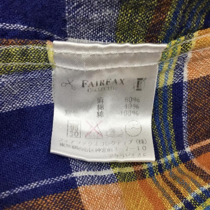 サイコバニー Psycho Bunny シャツ、ブラウス 半袖 半袖シャツ カラーシャツ 半袖カットソー チェックシャツ XL チェック マルチカラー / マルチカラー / メンズ USED 古着 中古 10119400