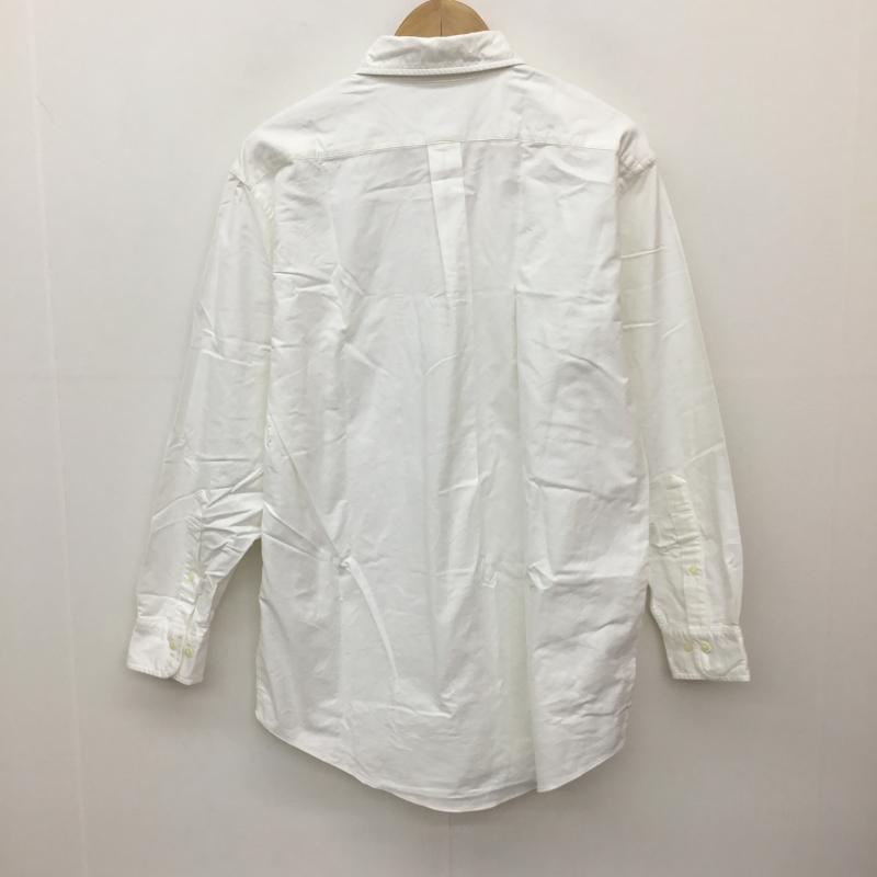 ブルックスブラザーズ BROOKS BROTHERS シャツ、ブラウス 長袖 無地 白 / ホワイト / メンズ USED 古着 中古 10138857