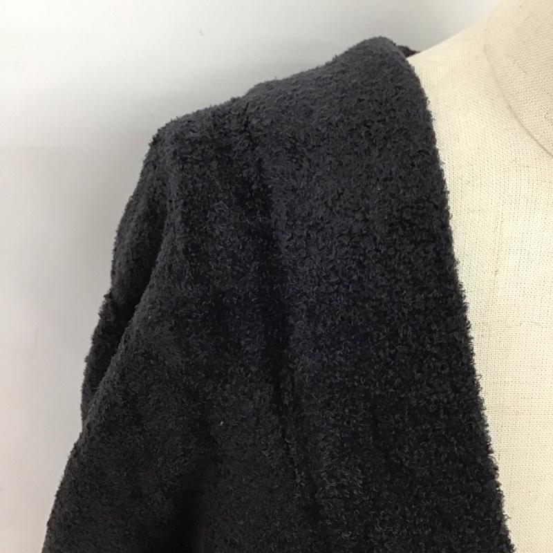 ジェラートピケ gelato pique カーディガン 長袖 PWNT164157 Joel Robuchon FREE 無地 黒 / ブラック / レディース USED 古着 中古 10125051