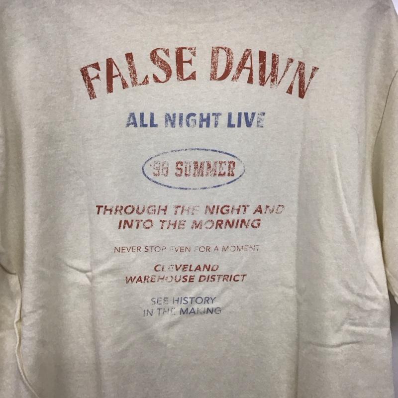 ローリーズファーム LOWRYS FARM Tシャツ 半袖 FREE プリント アイボリー / アイボリー / レディース USED 古着 中古 10133134