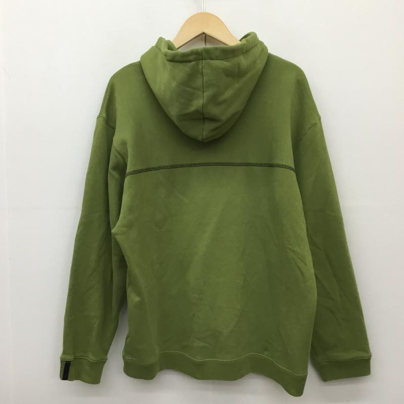 アディダス adidas パーカー 長袖 GD9278 M ロゴ、文字 黄緑 / イエローグリーン / X 黒 / ブラック / メンズ USED 古着 中古 10136986