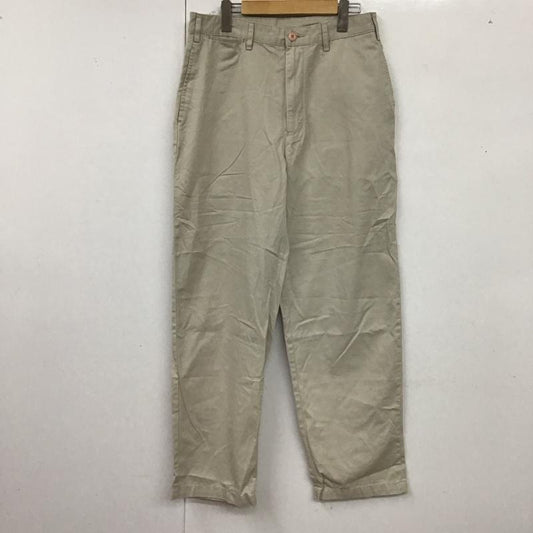 ポロ POLO パンツ チノパン チノパン ワイドパンツ カジュアルパンツ 無地 ベージュ / ベージュ /  メンズ USED 古着 中古 10126732