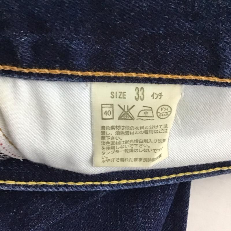 リーバイストラウスアンドコー Levi Strauss & co. パンツ デニム、ジーンズ デニムパンツ ワイドパンツ カジュアルパンツ 33インチ 無地 インディゴ / インディゴ / メンズ USED 古着 中古 10128681