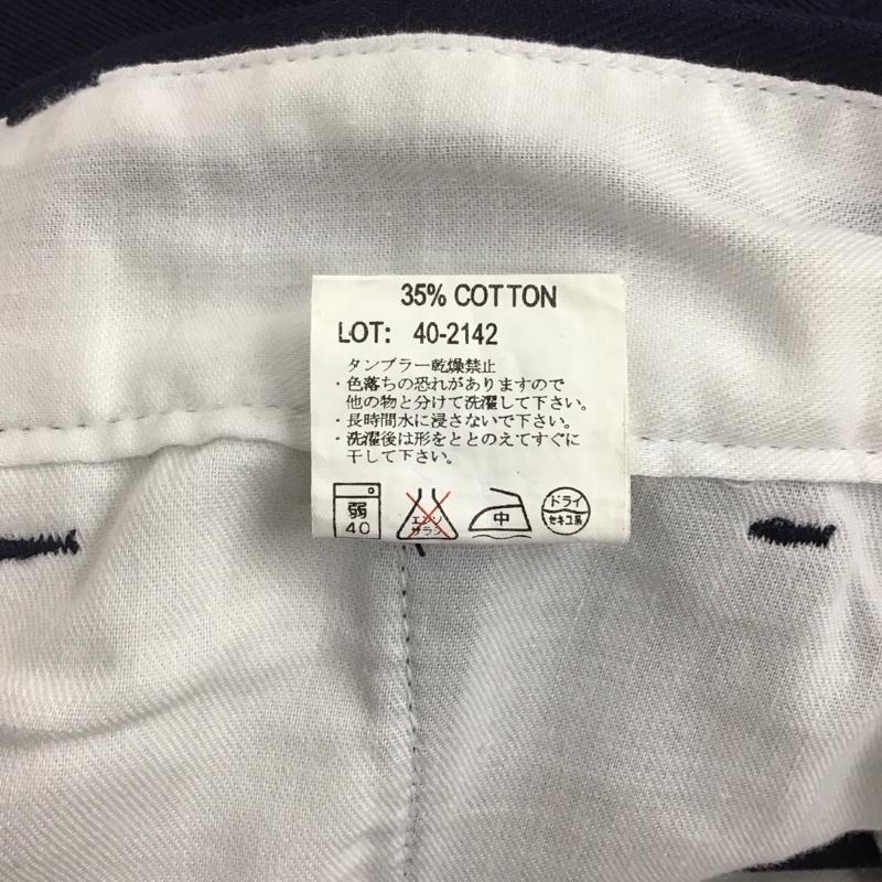 オシュコシュ OSHKOSH パンツ チノパン チノパン ワイドパンツ カジュアルパンツ 33インチ 無地 紺 / ネイビー /  メンズ USED 古着 中古 10125472