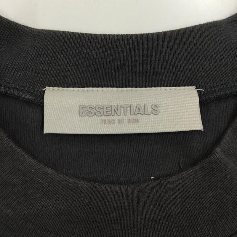 フィアーオブゴッド Fear of God Tシャツ 半袖 半袖カットソー プリントTシャツ クルーネックカットソー S プリント 黒 / ブラック /  メンズ USED 古着 中古 10109292