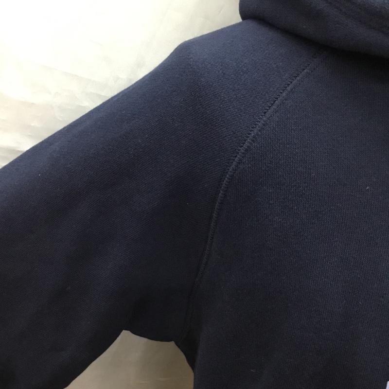 スタジオセブン STUDIO SEVEN パーカー 長袖 長袖パーカー フード付きパーカー プリントスウェット トレーナー S プリント 紺 / ネイビー / メンズ USED 古着 中古 10116154