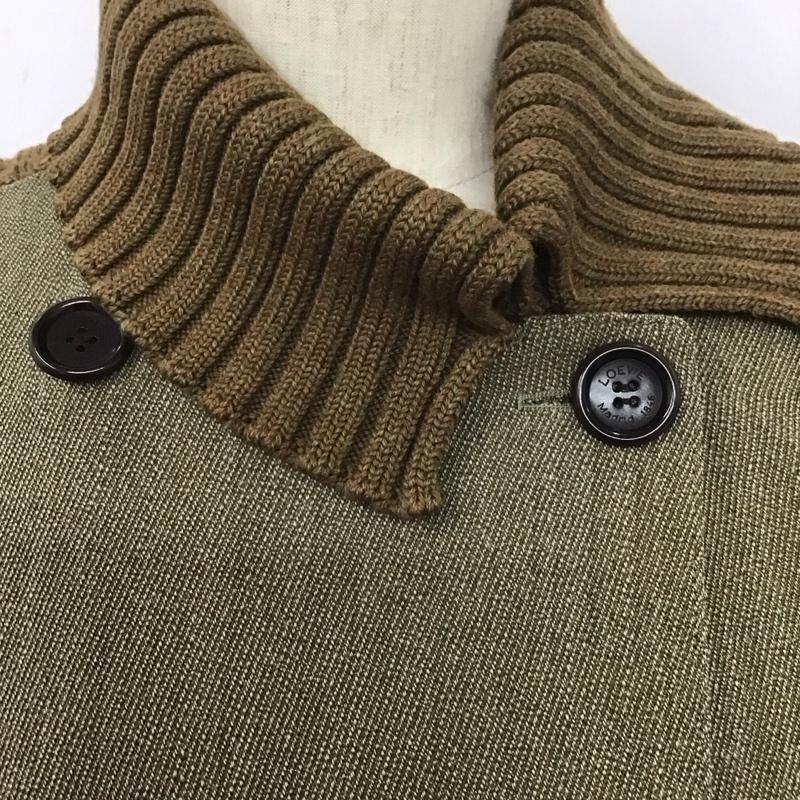 ロエベ LOEWE ジャケット、上着 ジャケット、ブレザー 前ボタンジャケット アウター スタンドネック 90s 40 無地 マルチカラー / マルチカラー / レディース USED 古着 中古 10126402