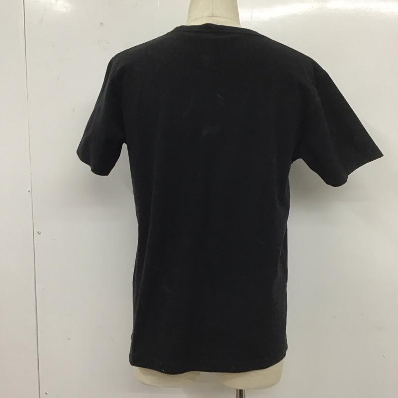 ベンデイビス BEN DAVIS Tシャツ 半袖 半袖カットソー プリントTシャツ クルーネックカットソー L プリント 黒 / ブラック /  メンズ USED 古着 中古 10110730