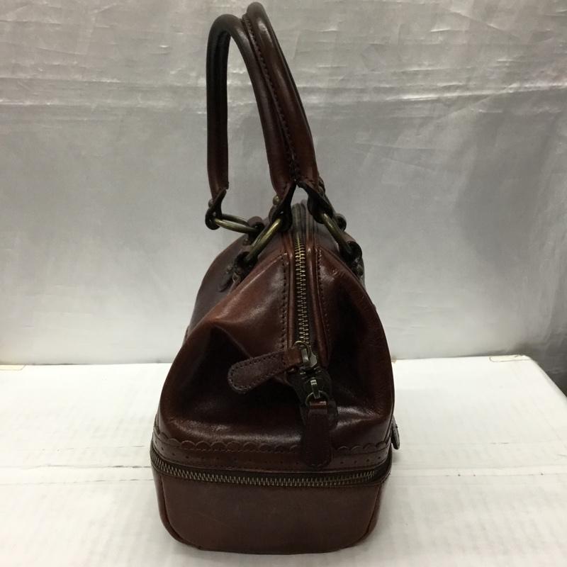 アナスイ ANNASUI ハンドバッグ ハンドバッグ 蝶々 レザー ワンポイント 茶 / ブラウン / レディース USED 古着 中古 10121003