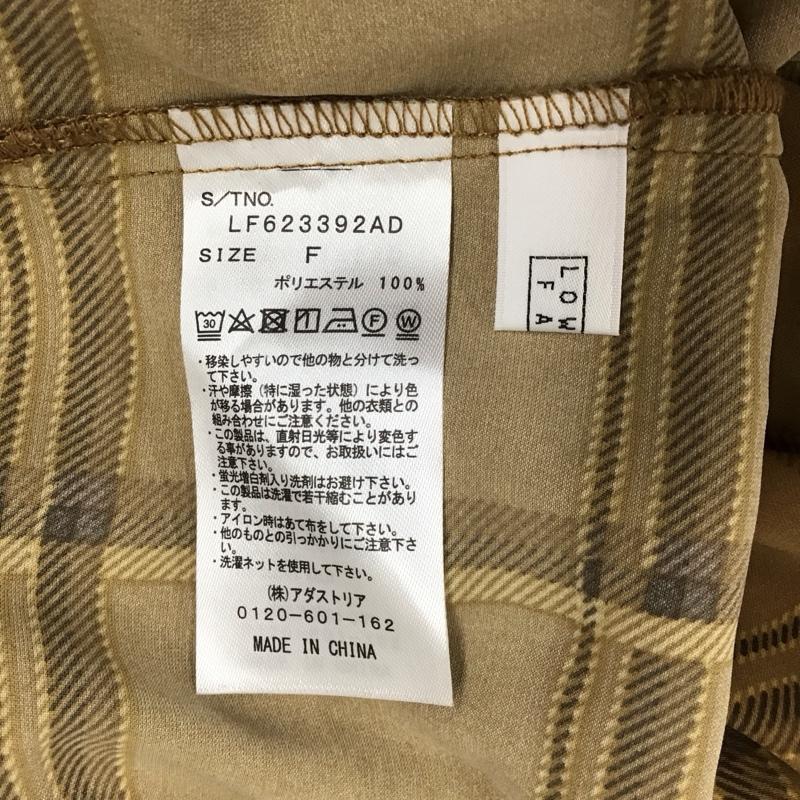ローリーズファーム LOWRYS FARM シャツ、ブラウス 長袖 FREE チェック マルチカラー / マルチカラー / レディース USED 古着 中古 10123431