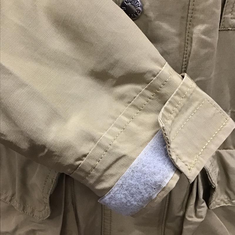 ザノースフェイス THE NORTH FACE ジャケット、上着 ジャンパー、ブルゾン NP-2121 マウンテンパーカー ロングジャケット ナイロンジャケット カジュアルジャケット L 無地 ベージュ / ベージュ / メンズ USED 古着 中古 10111794
