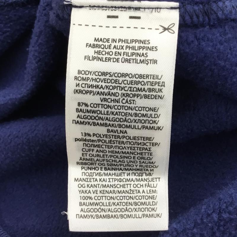ポロラルフローレン POLO RALPH LAUREN トレーナー 長袖 L ロゴ、文字 青 / ブルー / メンズ USED 古着 中古 10136422