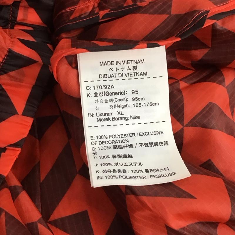 ナイキ NIKE ジャケット、上着 ジャケット、ブレザー ジップアップジャケット ナイロンジャケット アウター XL 総柄 マルチカラー / マルチカラー / レディース USED 古着 中古 10145440