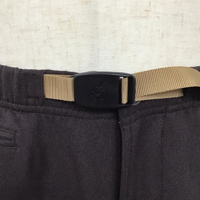グラミチ GRAMICCI パンツ ワークパンツ、ペインターパンツ GMP4-F1007 Gramicci別注 WOOLLIKEDARTPANT ワイドパンツ S 無地 茶 / ブラウン /  メンズ USED 古着 中古 10122782