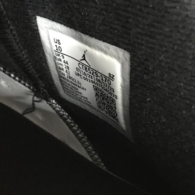 ナイキ NIKE スニーカー スニーカー CT8529-170 AIR JORDAN 6 RETRO 28cm 箱有 28.0cm ロゴ、文字 白 / ホワイト / X 黒 / ブラック / X 黄 / イエロー / メンズ USED 古着 中古 10129909