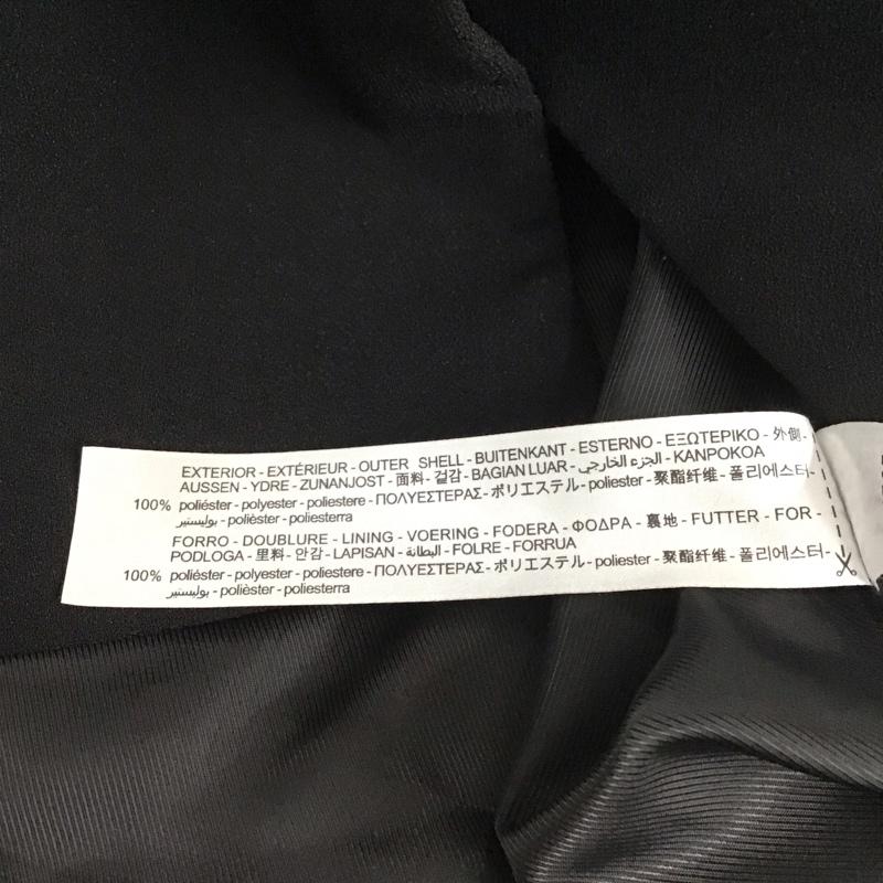 ザラ ZARA ジャケット、上着 ジャケット、ブレザー カジュアルジャケット アウター ロングジャケット L 無地 黒 / ブラック / レディース USED 古着 中古 10111158